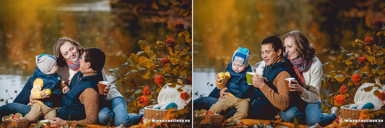Осенний фотопроект на природе