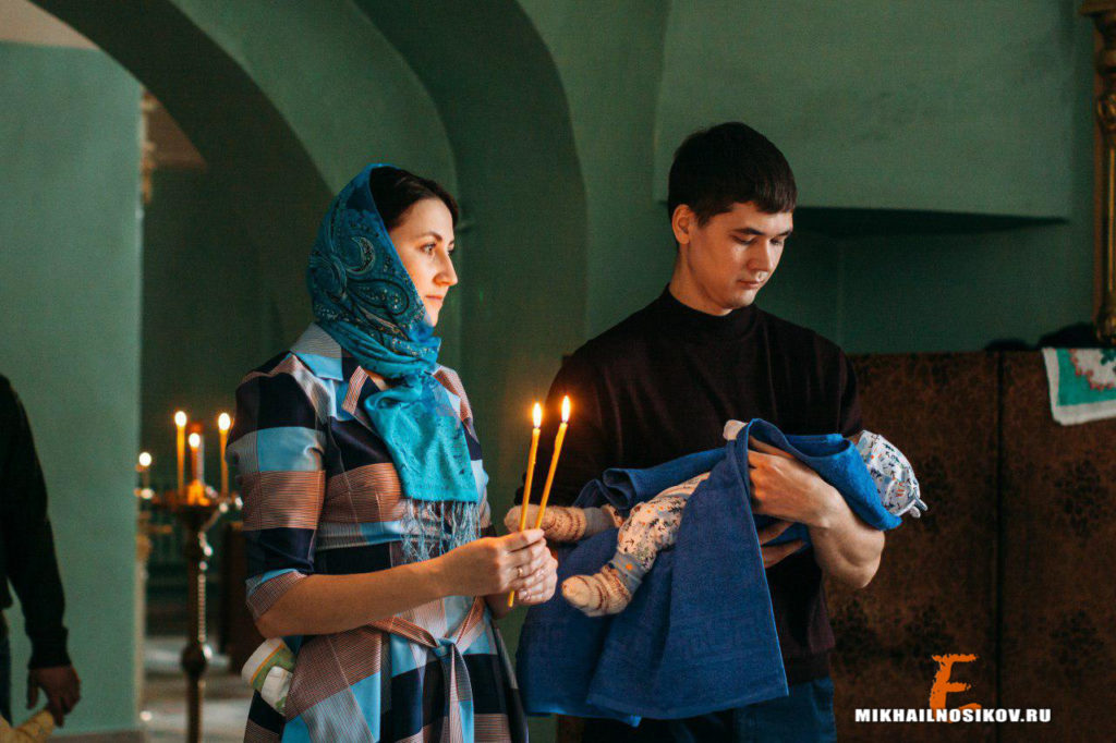 Крещение ребенка